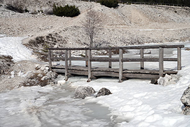 Dispersa Ponte Polar - fotografia de stock