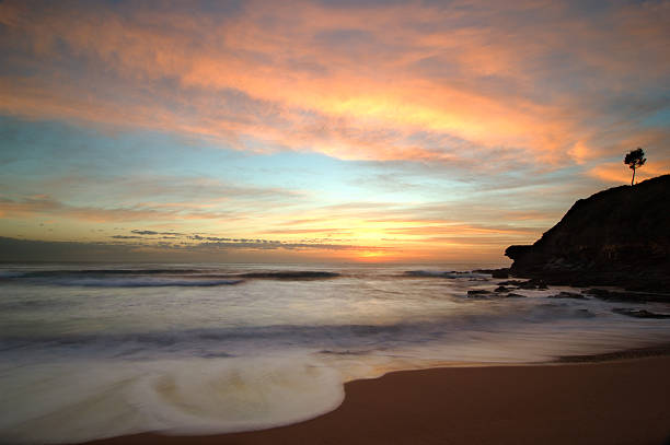 istock Beautiful Sunrise at the Beach Background 139965264