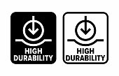 High Durability vector information sign