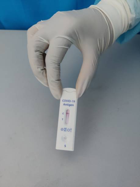 istock Covid-19 RTK Antigen Rapid test result 1399659345