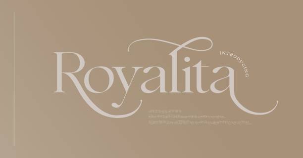 Luxury wedding alphabet letters font and number. Typography elegant classic lettering serif fonts decorative vintage retro concept. vector illustration Luxury wedding alphabet letters font and number. Typography elegant classic lettering serif fonts decorative vintage retro concept. vector illustration grace stock illustrations