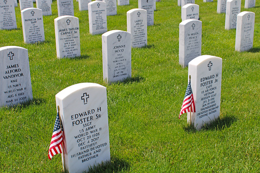 Mill Springs Battlefield National Monument & Cemetery in Kentucky, USA - This was the site of the first major victory for the Union Army during the Civil War