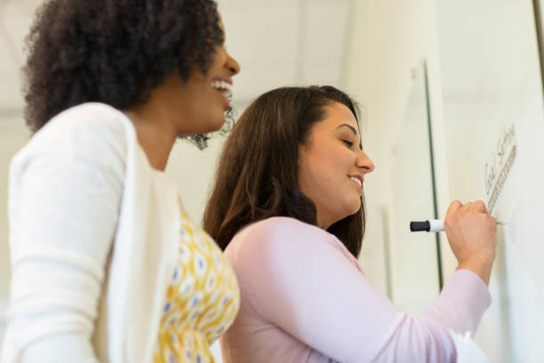 istock Multi ethnic business women in a meeting. 1399677284
