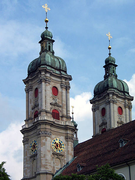 istock spires basilica St. Gallen 139968223