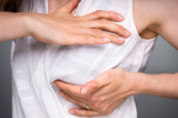 istock Pregnant Breast Ache And Chest 1399683232