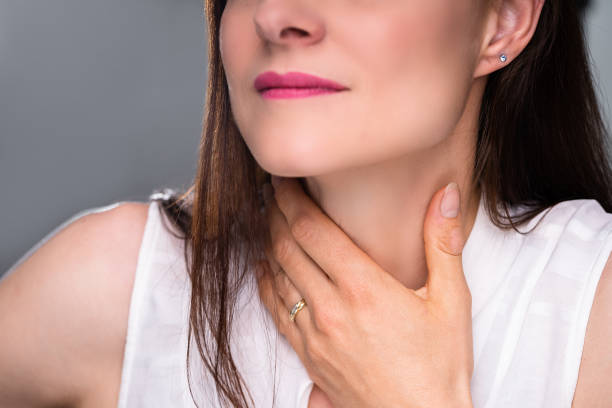 istock Woman Having Sore Throat 1399683233