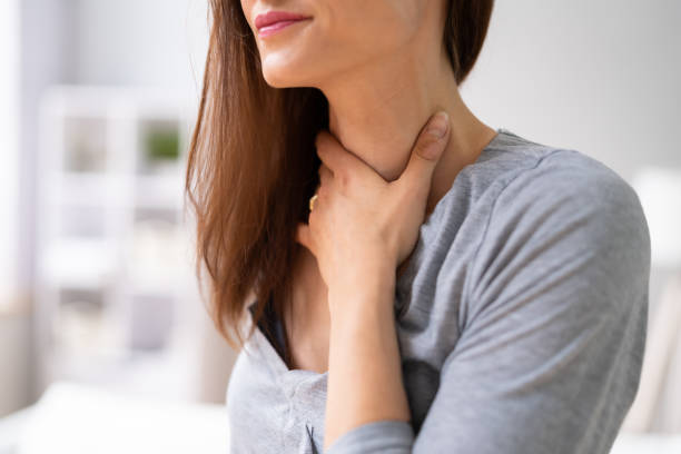 istock Woman Having Sore Throat 1399683423