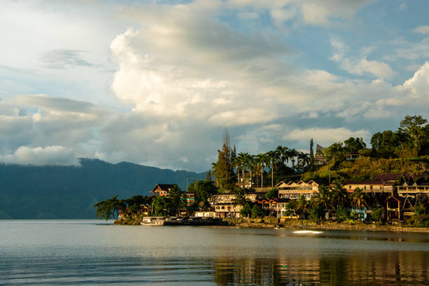 Landscape of Lake Toba, North Sumatra, Indonesia