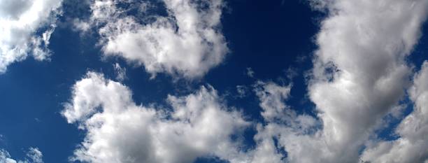 Beautiful Cloud Panarama stock photo