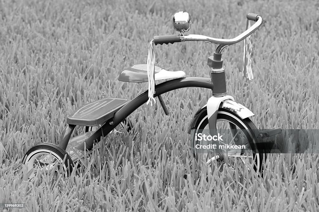 Child's Retro Dreirad, - Lizenzfrei Abgeschiedenheit Stock-Foto