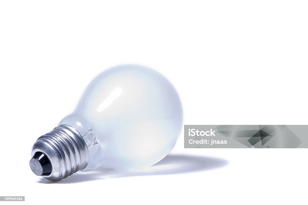 Bombilla de luz - Foto de stock de Blanco - Color libre de derechos