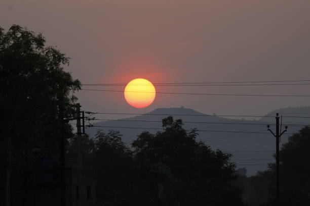 istock Beautiful Evening In Village 1399694203