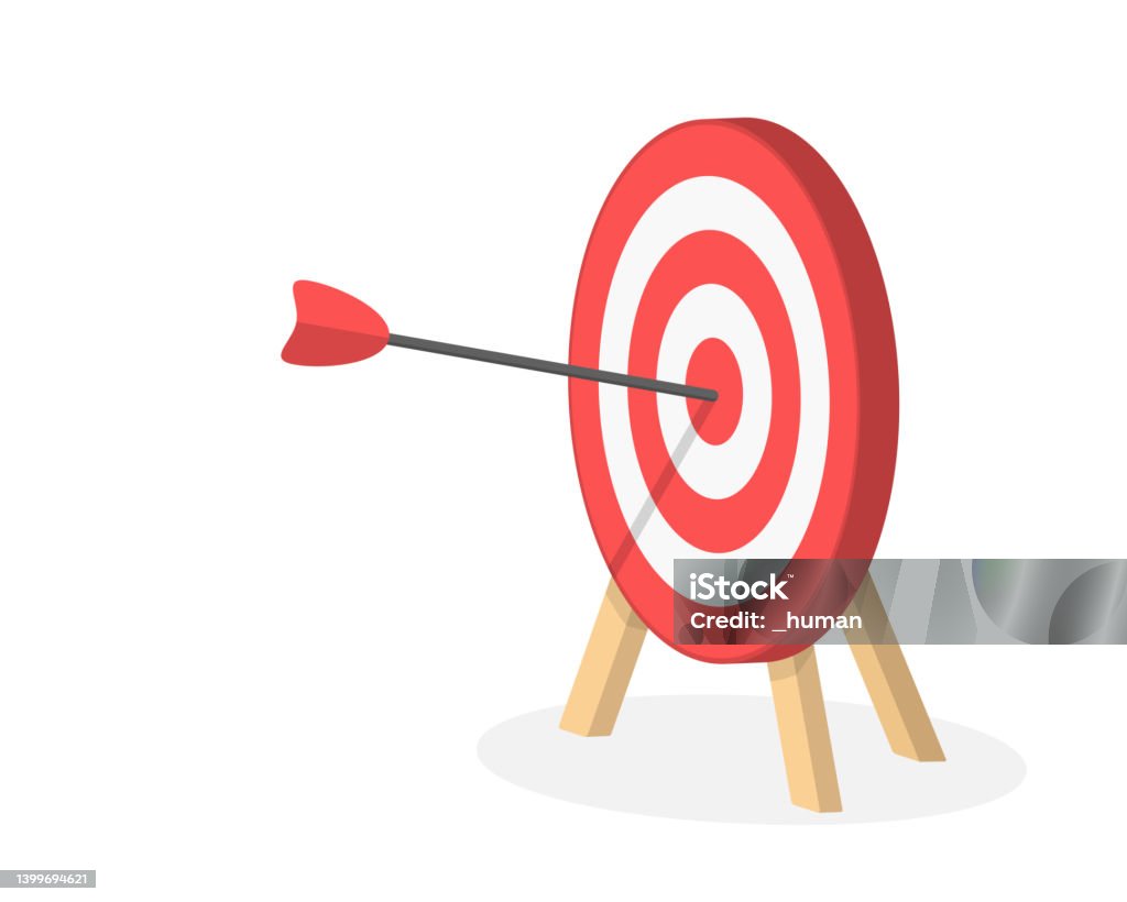 Red Target Stock Illustration - Download Image Now - Accuracy ...