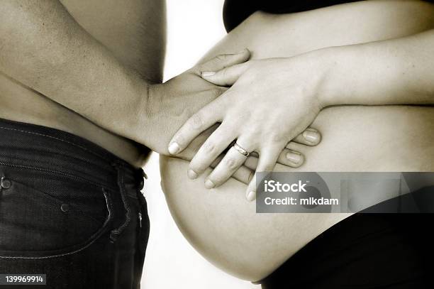 Pregnancy Stock Photo - Download Image Now - Abdomen, Adult, Adults Only