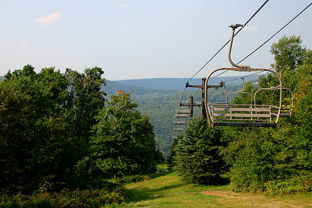 istock Ski lifts in the summer 139970316