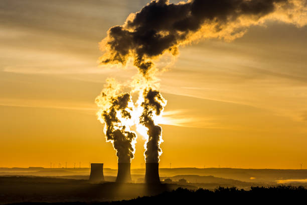 istock Sunrise on nuclear plant 1399707787