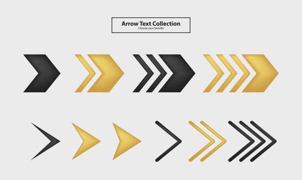 istock flat design arrow collection vector directional sign icons set collection modern colorful geometric 1399710623