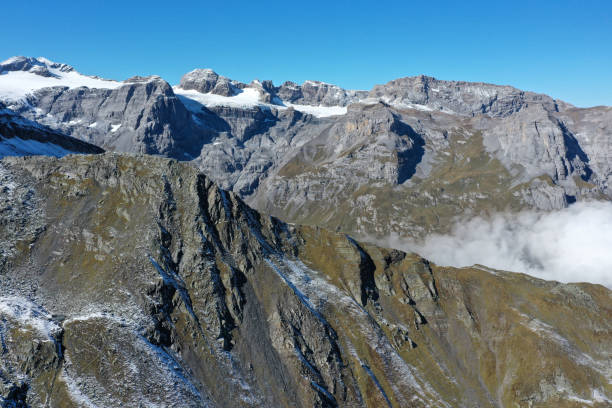 istock Swiss Alps with first snow 1399711932