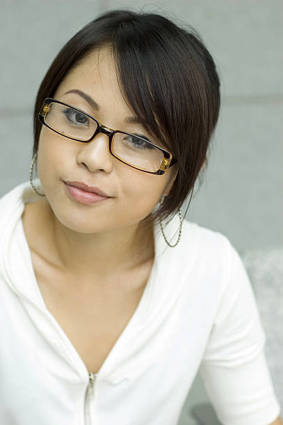 asian woman stock photo