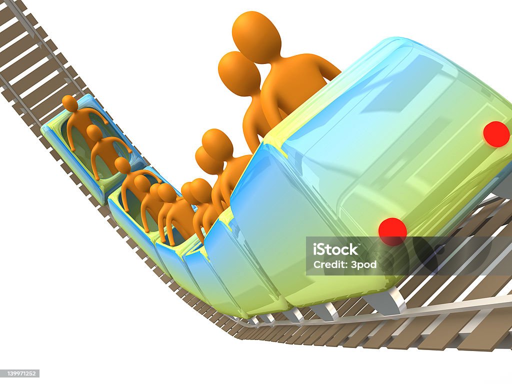 Rollercoaster - Zbiór zdjęć royalty-free (Rollercoaster)