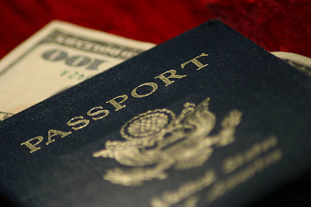 istock Passport and money 139971419