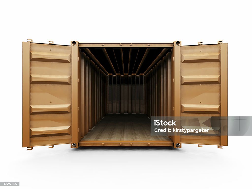 Contenitore di cargo - Foto stock royalty-free di Affari