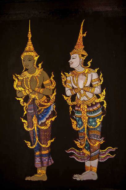 Painting Buddhism Thai Traditional Art