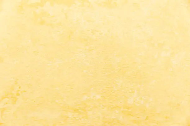 Yellow Pastel Grunge Scratched Painted Wall Texture Background