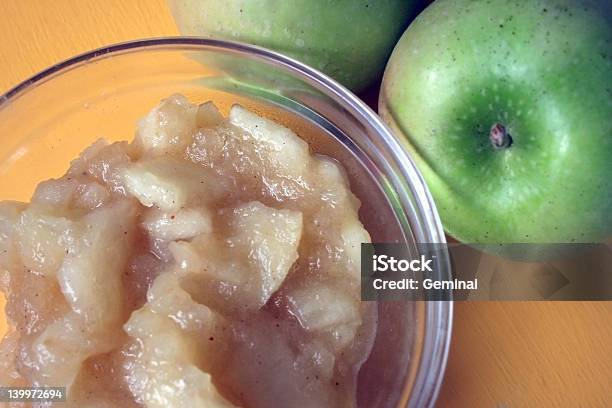 Fresh Homemade Applesauce 1 Stock Photo - Download Image Now - Apple - Fruit, Apple Sauce, Freshness