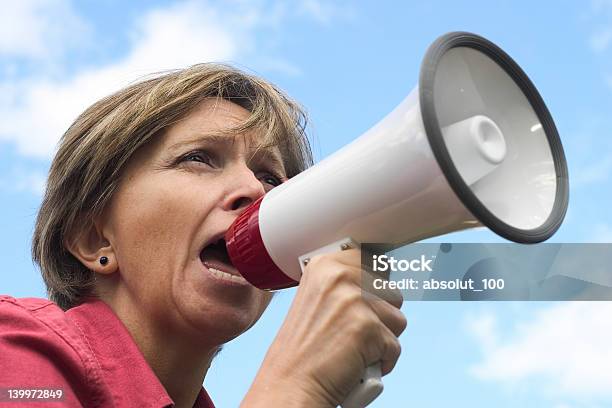 Shouting Stock Photo - Download Image Now - Mature Adult, 45-49 Years, 50-54 Years