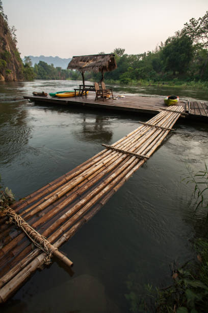 istock Adventure floating raft in the natural atmosphere 1399729777