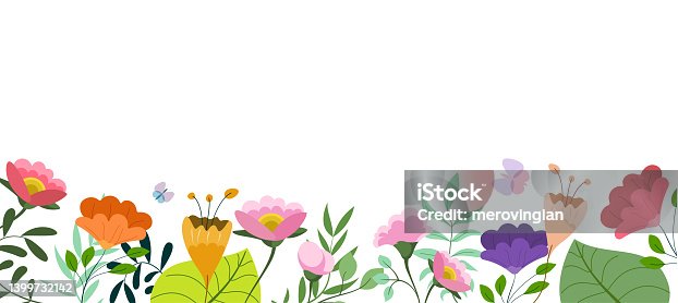 istock Floral background 1399732142