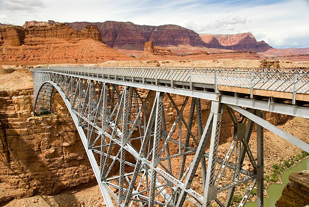 Navajo Bridge stock photo