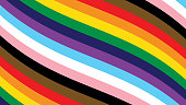 istock LGBTQIA Rainbow Background Vector 1399735042