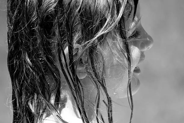 Photo of Girl with wet hair 2