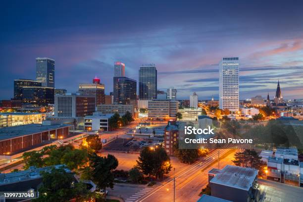 Tulsa Oklahoma Usa Skyline Stock Photo - Download Image Now - Tulsa, Urban Skyline, Landscape - Scenery