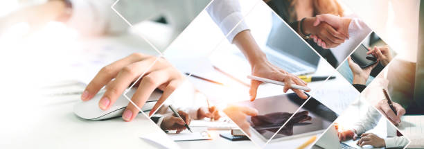 istock Business background. Business structure analysis and data exchange, recruiting human resources, teamwork, strategy, technology and competition. 1399738362