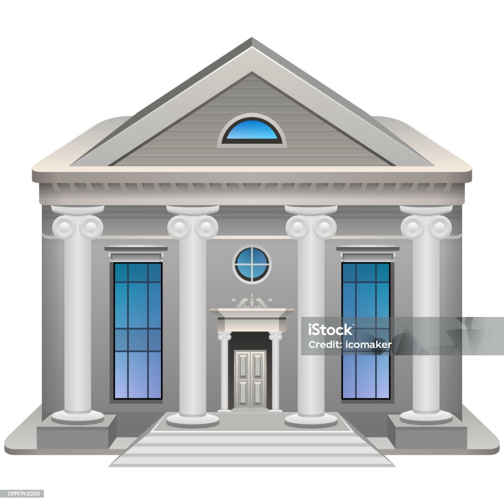 Courthouse Visual Courthouse Stock Illustration - Download Image Now - Illustration ...