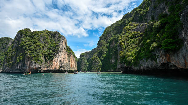 istock Pileh Lagoon in Phi Phi Island , Krabi Province , Thailand 1399747354