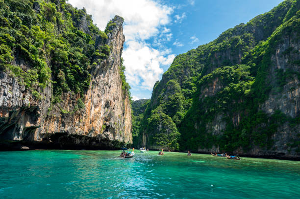 istock Pileh Lagoon in Phi Phi Island , Krabi Province , Thailand 1399747393