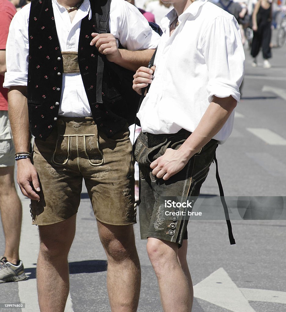 Lederhosen de baviera - Foto de stock de Adulto libre de derechos