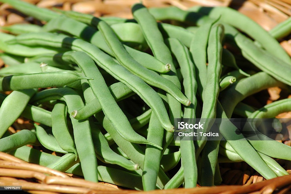 Green beans Green string beans. Agriculture Stock Photo