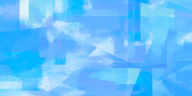 istock Abstract art background Modern art drawn painting Brushstrokes oil paint 1399752350