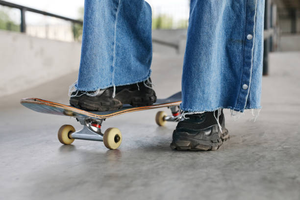 istock Teen Skateboarding Closeup 1399752807