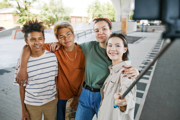 istock Teenagers Taking Selfie 1399752862
