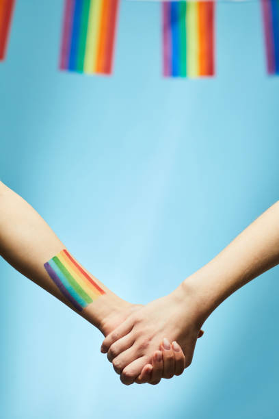 Gay Couple Holding Hands
