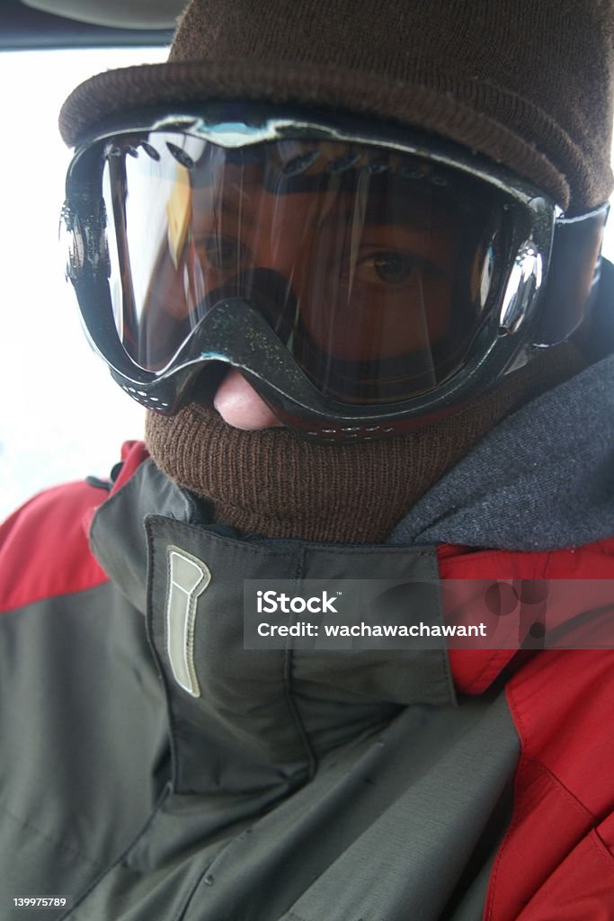 Maschio snowboard - Foto stock royalty-free di Adolescente