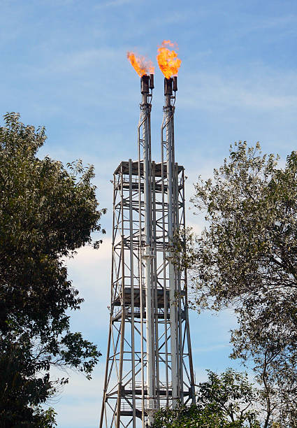 istock Brunei. Excess Gas Burn-Off 139975941