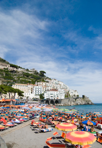 Amalfi's beach, Italy