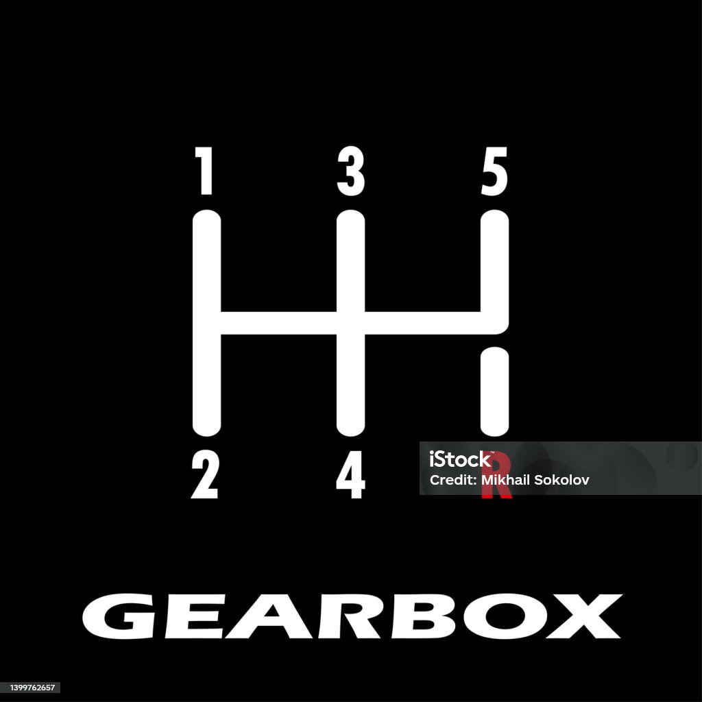 Manual Gearbox Shiftgearbox Illustration Stock Illustration - Download
